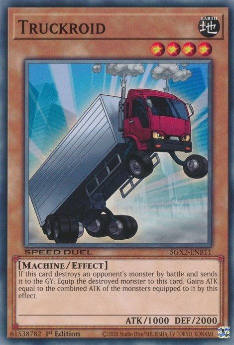 Truckroid (211) (SGX2) - YuGiOh Single