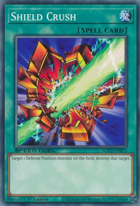 Shield Crush (215) (SGX2) - YuGiOh Single