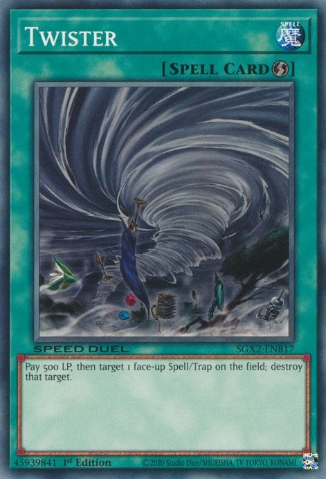 Twister (217) (SGX2) - YuGiOh Single