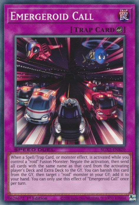 Emergeroid Call (220) (SGX2) - YuGiOh Single