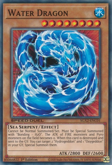 Water Dragon (201) (SGX2) - YuGiOh Single
