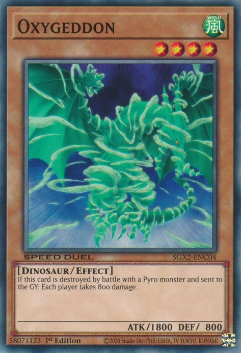 Oxygeddon (204) (SGX2) - YuGiOh Single