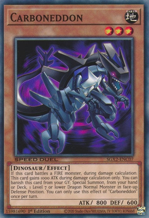 Carboneddon (207) (SGX2) - YuGiOh Single
