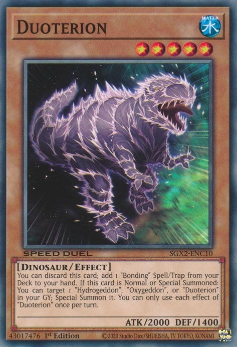 Duoterion (210) (SGX2) - YuGiOh Single