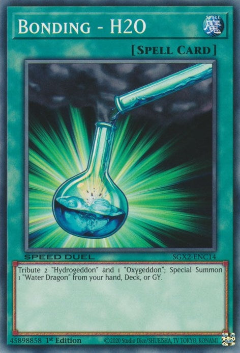 Bonding - H2O (214) (SGX2) - YuGiOh Single
