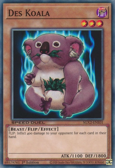 Des Koala (201) (SGX2) - YuGiOh Single