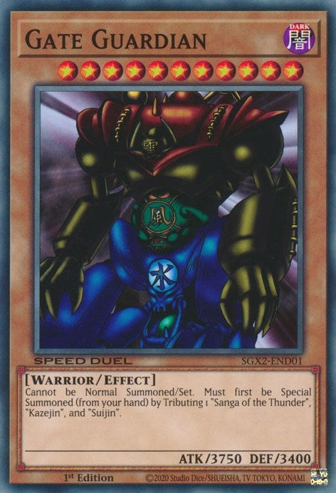 Gate Guardian (201) (SGX2) - YuGiOh Single