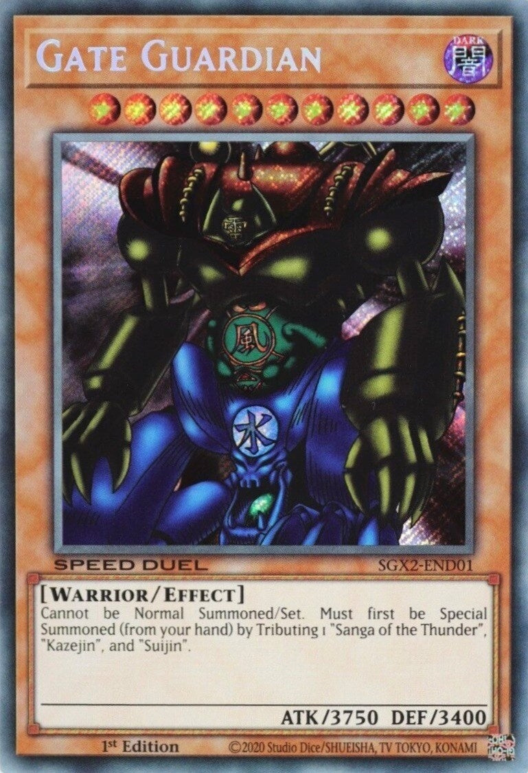 Gate Guardian (Secret Rare) (201) (SGX2) - YuGiOh Single