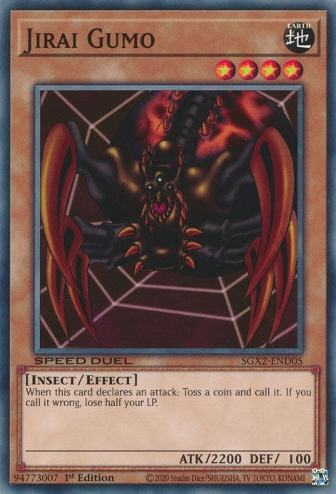 Jirai Gumo (205) (SGX2) - YuGiOh Single