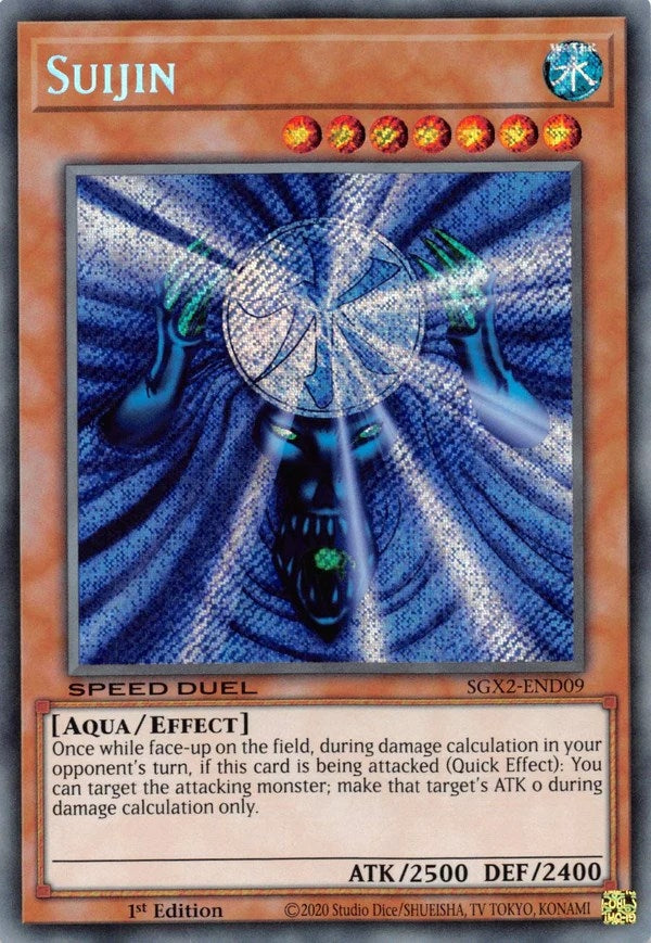 Suijin (Secret Rare) (209) (SGX2) - YuGiOh Single