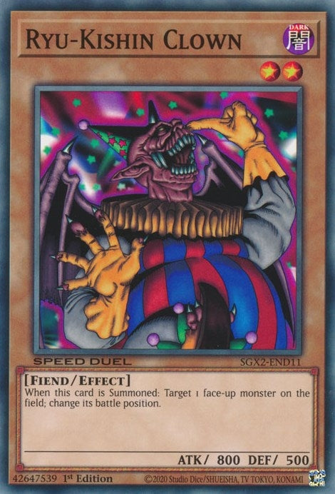 Ryu-Kishin Clown (211) (SGX2) - YuGiOh Single