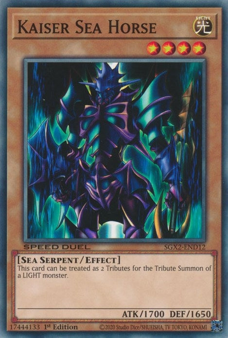 Kaiser Sea Horse (212) (SGX2) - YuGiOh Single