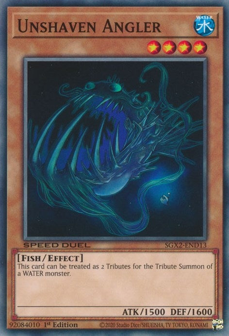 Unshaven Angler (213) (SGX2) - YuGiOh Single