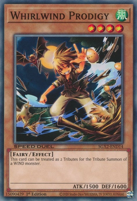 Whirlwind Prodigy (214) (SGX2) - YuGiOh Single