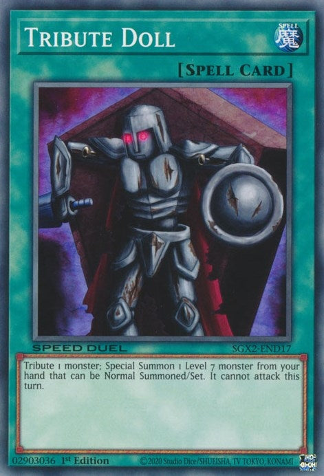Tribute Doll (217) (SGX2) - YuGiOh Single