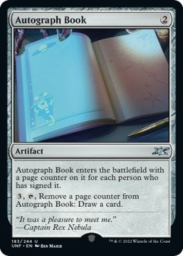 Image for Autograph Book (183) (Unfinity) - Magic: The Gathering