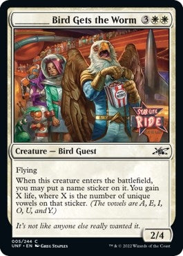 _____ Bird Gets the Worm (5) [UNF] - MTG Single