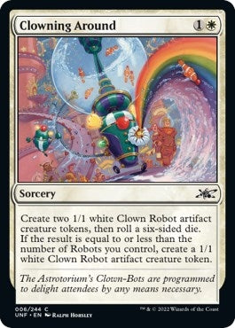 Clowning Around (6) [UNF] - MTG Single