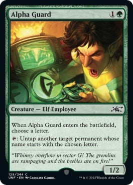 Alpha Guard (129) [UNF] - MTG Single