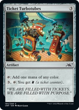 Ticket Turbotubes (194) [UNF] - MTG Single