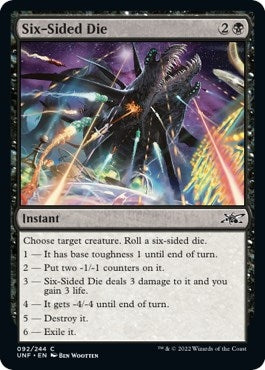 Six-Sided Die (92) [UNF] - MTG Single