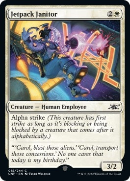 Jetpack Janitor (15) [UNF] - MTG Single