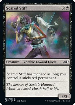 Scared Stiff (90) [UNF] - MTG Single