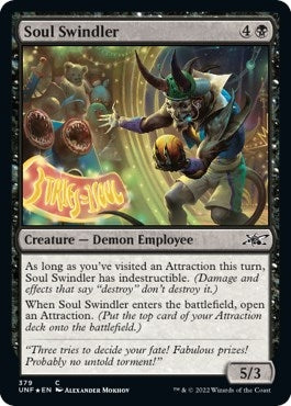 Soul Swindler (Galaxy Foil) (379) [UNF] - MTG Single