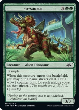 _______-o-saurus (148) [UNF] - MTG Single