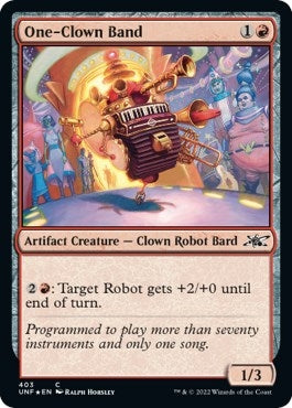 One-Clown Band (Galaxy Foil) (403) [UNF] - MTG Single