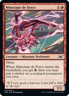 Minotaur de Force (114) [UNF] - MTG Single