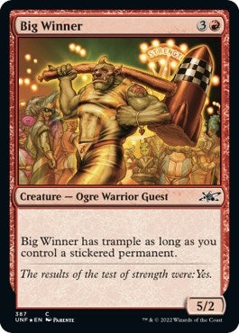 Big Winner (Galaxy Foil) (387) [UNF] - MTG Single