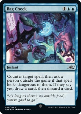 Image for Bag Check (36) (Unfinity) - Magic: The Gathering