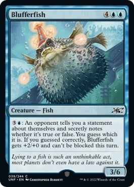 Blufferfish (39) [UNF] - MTG Single