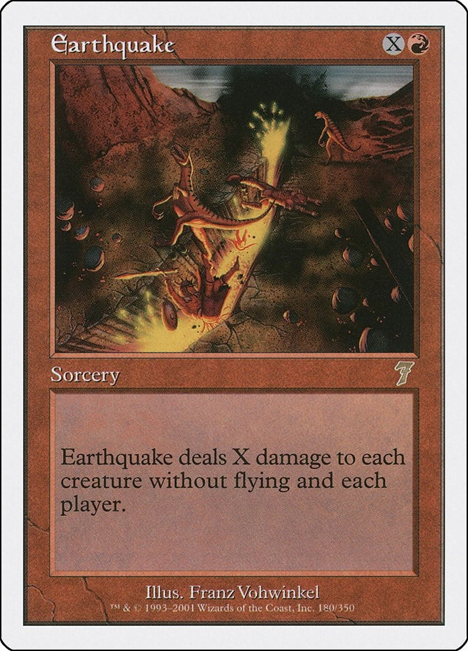 Earthquake (180) [7ED] - MTG Single