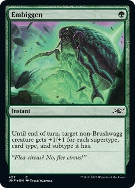 Embiggen (Galaxy Foil) (423) [UNF] - MTG Single