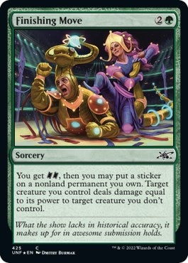 Finishing Move (Galaxy Foil) (425) [UNF] - MTG Single