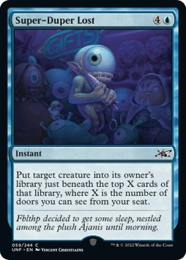 Super-Duper Lost (59) [UNF] - MTG Single