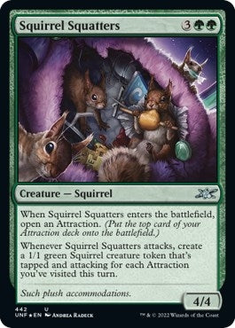 Squirrel Squatters (Galaxy Foil) (442) [UNF] - MTG Single