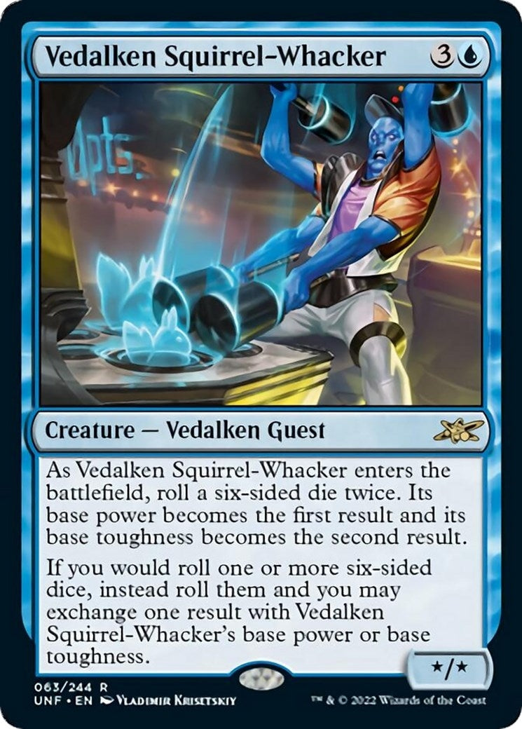 Vedalken Squirrel-Whacker (63) [UNF] - MTG Single