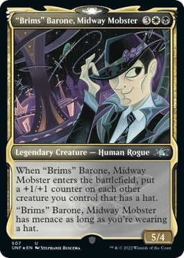 ’Brims’ Barone Midway Mobster (Showcase) (Galaxy Foil) (507) [UNF] - MTG Single