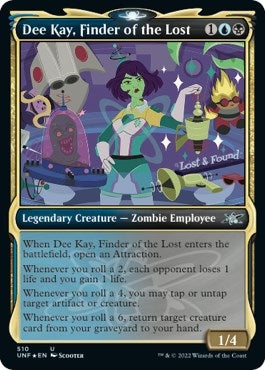 Dee Kay Finder of the Lost (Showcase) (Galaxy Foil) (510) [UNF] - MTG Single
