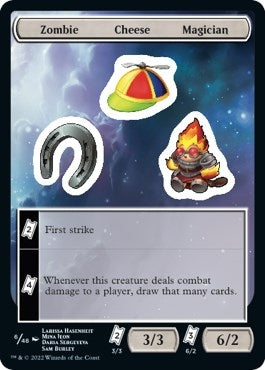 Zombie Cheese Magician (0) [UNF] - MTG Single