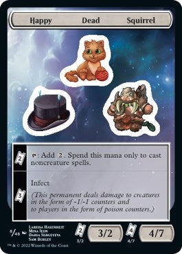 Happy Dead Squirrel (0) [UNF] - MTG Single