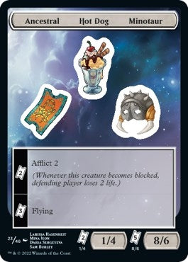 Ancestral Hot Dog Minotaur (0) [UNF] - MTG Single