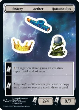 Snazzy Aether Homunculus (0) [UNF] - MTG Single