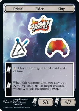 Primal Elder Kitty (0) [UNF] - MTG Single