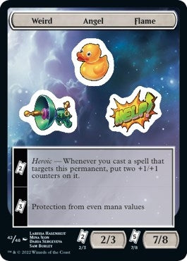 Weird Angel Flame (0) [UNF] - MTG Single