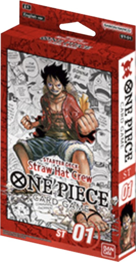 Starter Deck 1: Straw Hat Crew (ST-01) - One Piece Card Game Sealed