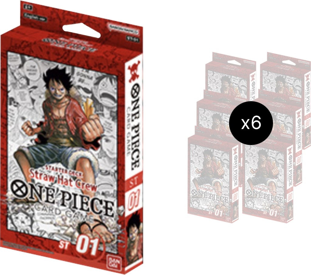 Starter Deck 1: Straw Hat Crew Display (ST-01) - One Piece Card Game Sealed
